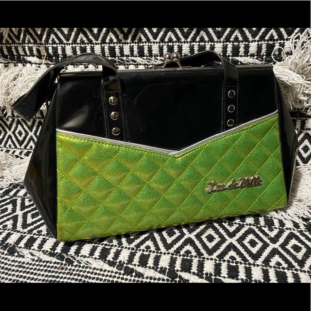 Lux de Ville Atomic kisslock purse